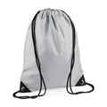 Light Grey - Front - Bagbase Premium Drawstring Bag