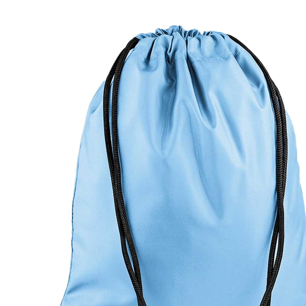 Sky Blue - Back - Bagbase Premium Drawstring Bag