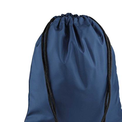 French Navy - Side - Bagbase Premium Drawstring Bag