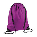 Magenta - Front - Bagbase Premium Drawstring Bag