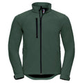 Bottle Green - Front - Russell Mens Soft Shell Jacket