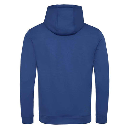 Royal Blue - Back - Awdis Unisex Adult Polyester Sports Hoodie