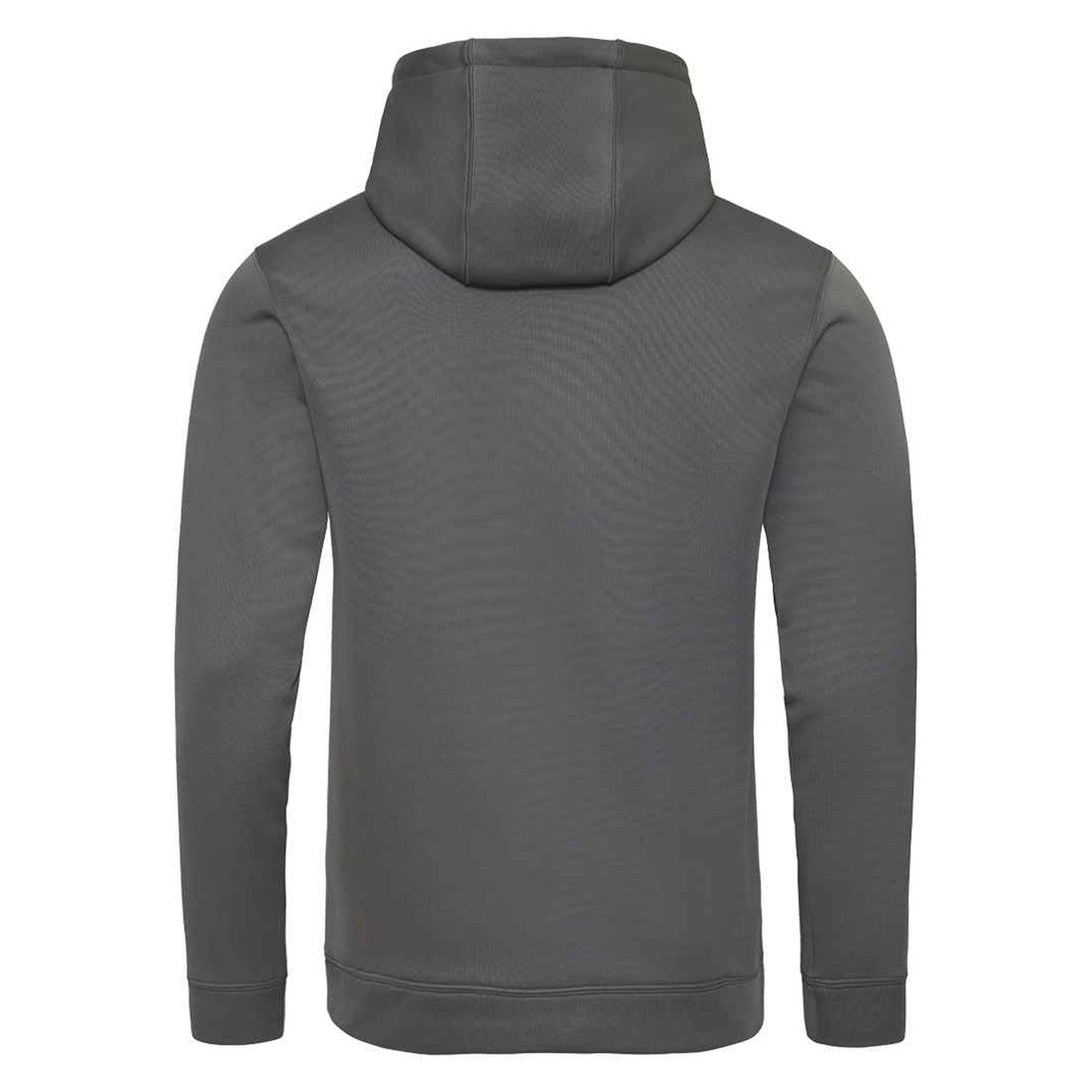 Steel Grey - Back - Awdis Unisex Adult Polyester Sports Hoodie