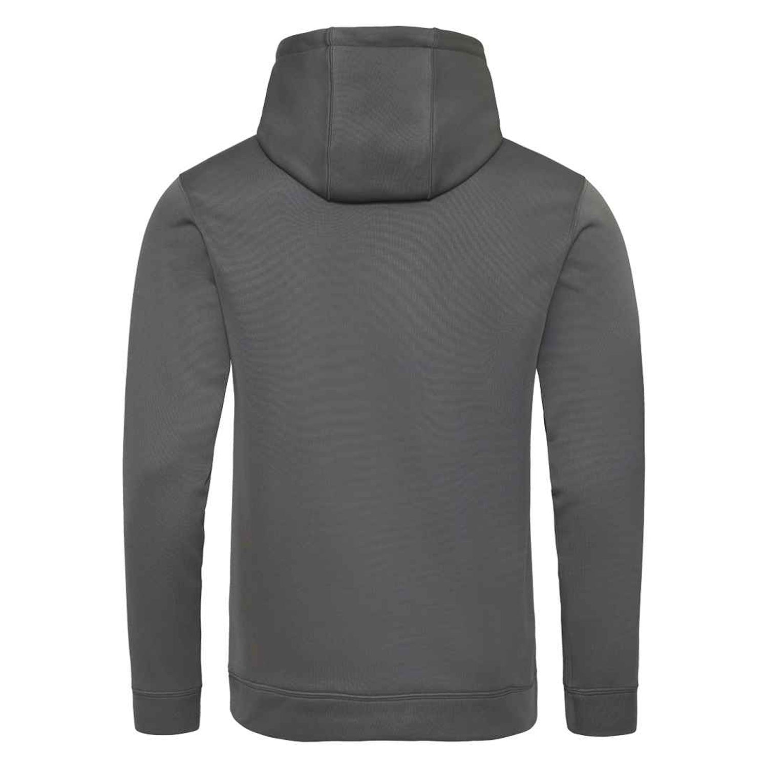 Steel Grey - Back - Awdis Unisex Adult Polyester Sports Hoodie