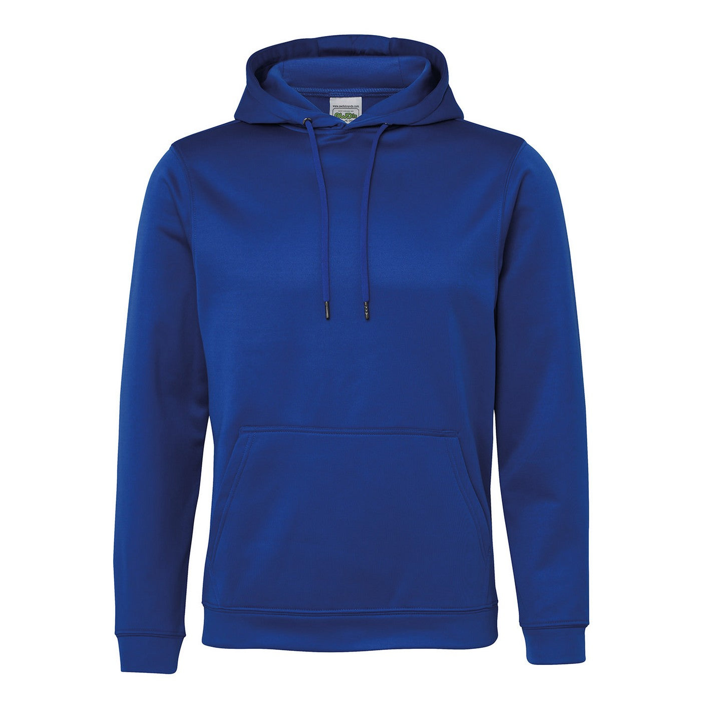 Royal Blue - Front - Awdis Unisex Adult Polyester Sports Hoodie