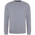 Heather Grey - Front - AWDis Cool Unisex Adult Banff Sweatshirt