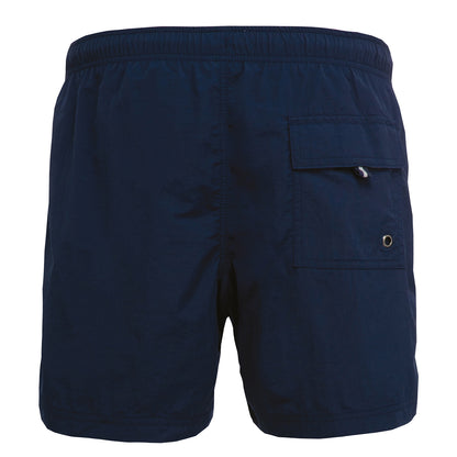 Sporty Navy - Back - Proact Mens Swim Shorts