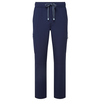 Navy - Front - Premier Mens Onna-Stretch Cargo Trousers
