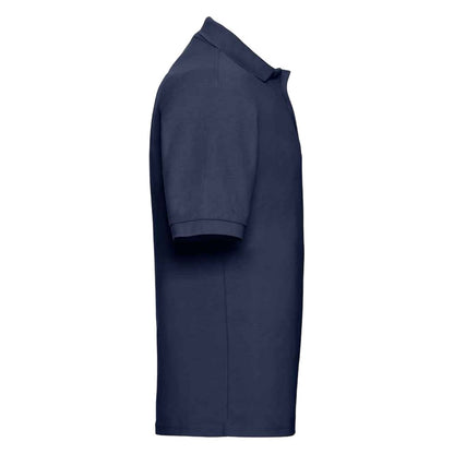 French Navy - Side - Russell Unisex Adult Classic Polycotton Polo Shirt