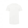 Chic Pure White - Back - B&C Mens Inspire Slub Organic T-Shirt