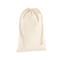 Natural - Front - Westford Mill Premium Cotton Stuff Bag