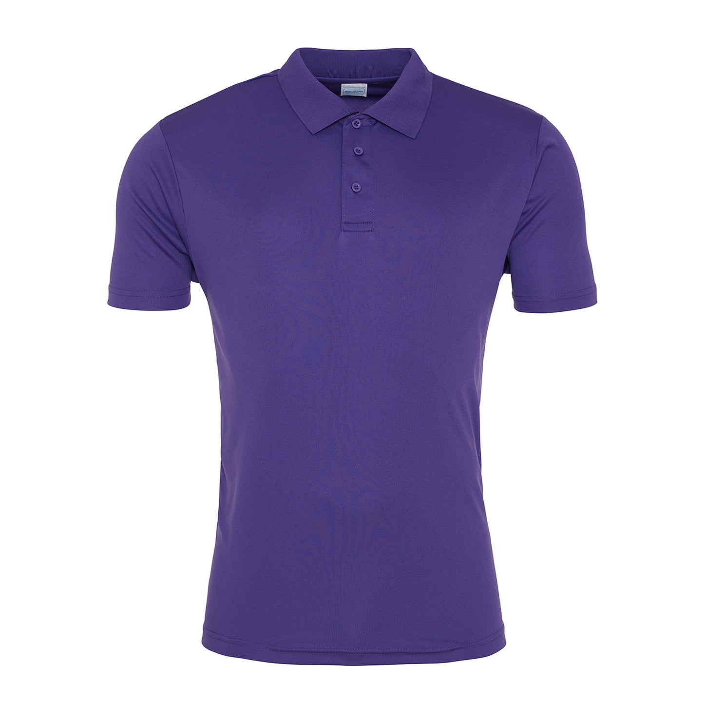 Purple - Front - AWDis Cool Unisex Adult Cool Smooth Polo Shirt