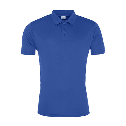Royal Blue - Front - AWDis Cool Unisex Adult Cool Smooth Polo Shirt