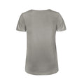 Light Grey - Back - B&C Womens-Ladies Inspire Organic Cotton V Neck T-Shirt