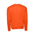 Orange - Back - Bella + Canvas Unisex Adult Drop Shoulder Fleece Top