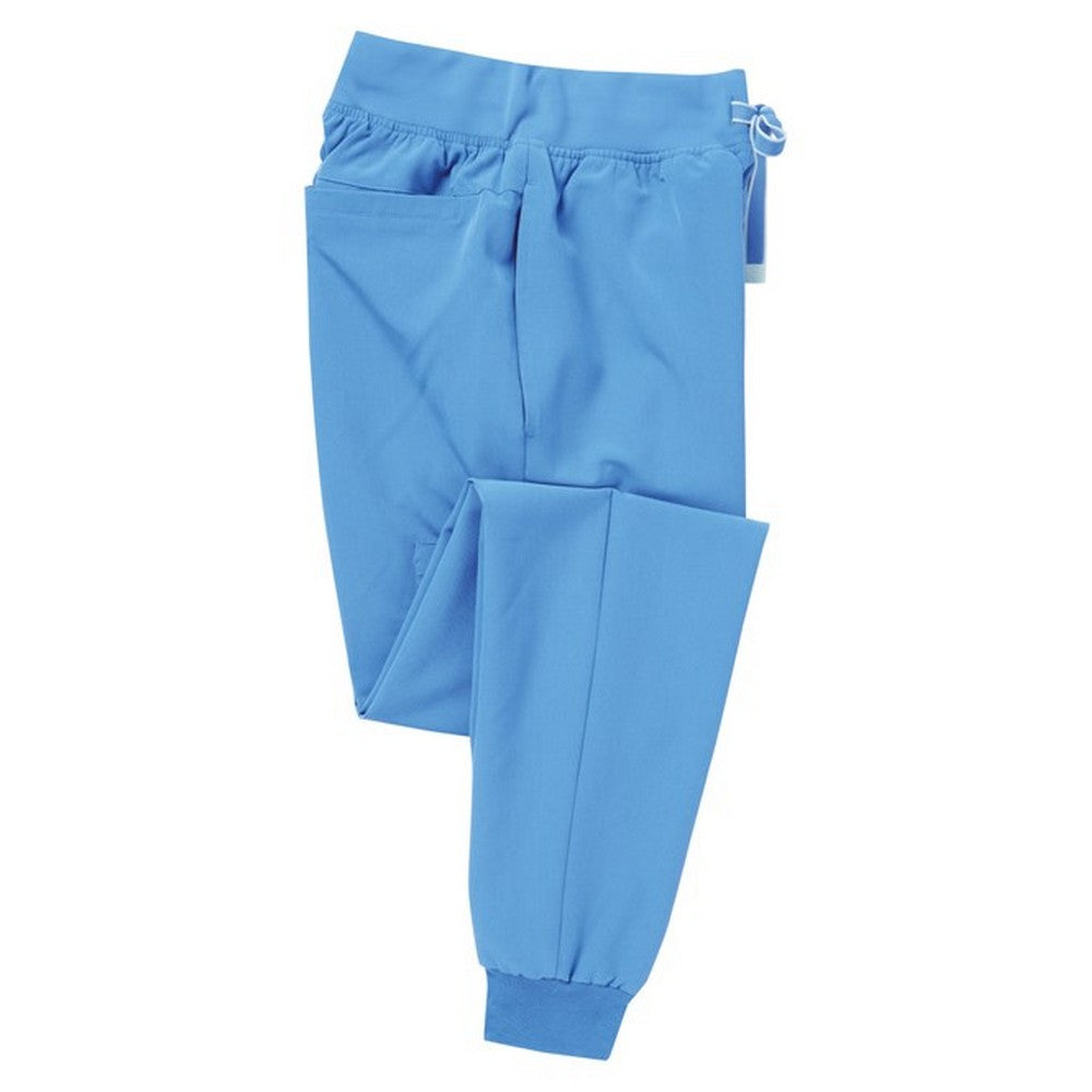 Ceil Blue - Front - Onna Womens-Ladies Energized Stretch Jogging Bottoms