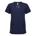Navy - Front - Onna Womens-Ladies Invincible Stretch Work Tunic