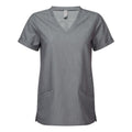 Dynamo Grey - Front - Onna Womens-Ladies Invincible Stretch Work Tunic