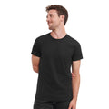 Black - Back - Russell Mens HD Slim T-Shirt