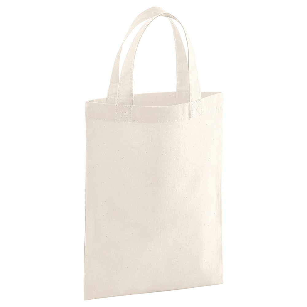 Natural - Front - Westford Mill Cotton Party Bag