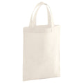 Natural - Front - Westford Mill Cotton Party Bag