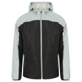 Black-Reflective - Front - Tombo Mens Performance High-Vis Jacket