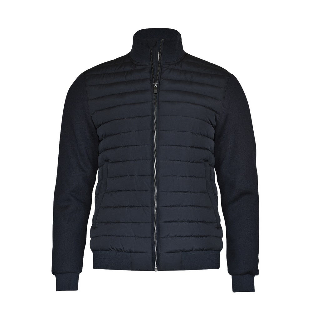 Navy - Front - Nimbus Mens Crescent Padded Jacket
