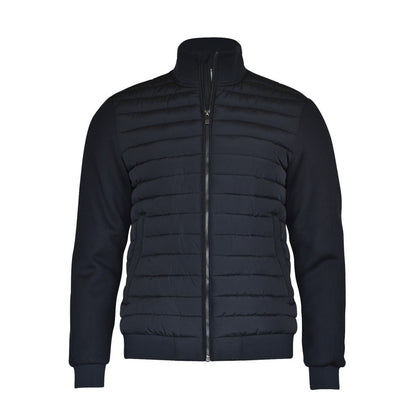 Navy - Front - Nimbus Mens Crescent Padded Jacket