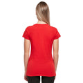 City Red - Back - Build Your Brand Womens-Ladies Basic T-Shirt