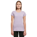 Lilac - Back - Build Your Brand Womens-Ladies Basic T-Shirt