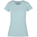 Ocean Blue - Front - Build Your Brand Womens-Ladies Basic T-Shirt