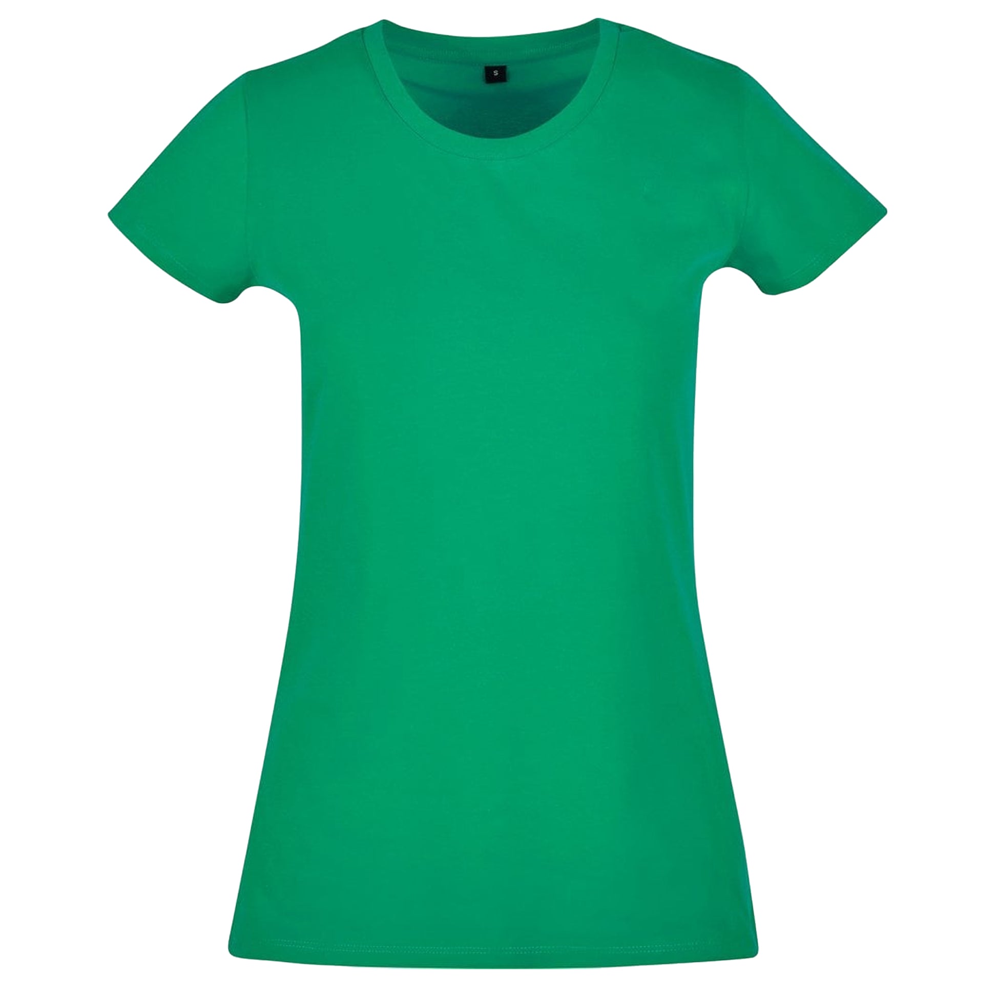 Grass Green - Front - Build Your Brand Womens-Ladies Basic T-Shirt