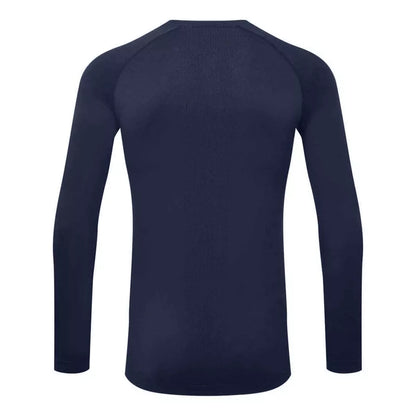 Heather Navy - Back - Onna Unisex Adult Unstoppable Base Layer Top