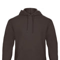 Brown - Back - B&C Unisex Adult ID.203 50-50 Hoodie