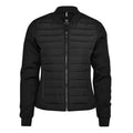 Black - Front - Nimbus Womens-Ladies Crescent Padded Jacket
