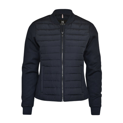 Navy - Front - Nimbus Womens-Ladies Crescent Padded Jacket