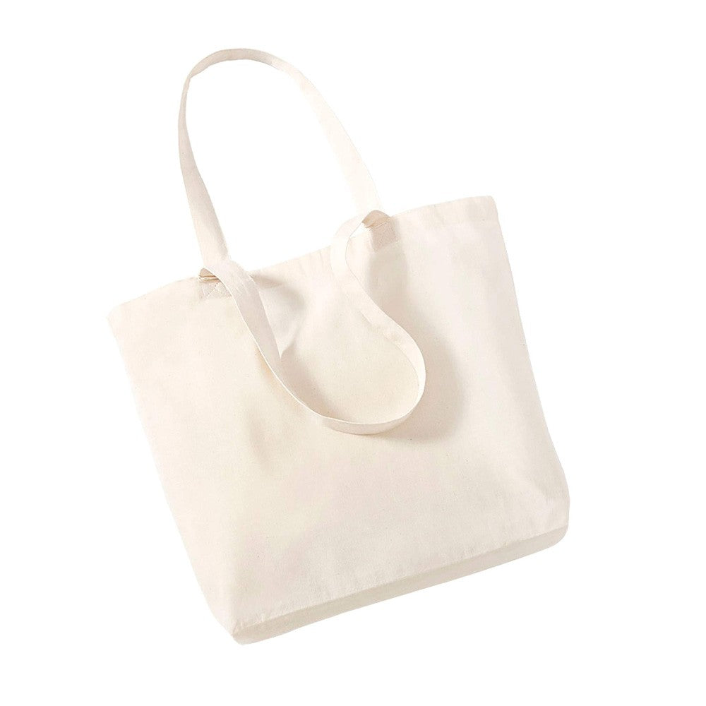 Natural - Front - Westford Mill Organic Cotton Shopper Bag