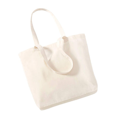 Natural - Front - Westford Mill Organic Cotton Shopper Bag