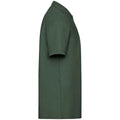 Bottle Green - Side - Fruit of the Loom Mens 65-35 Polo Shirt
