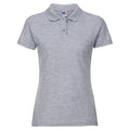 Light Oxford Grey - Front - Russell Womens-Ladies Polycotton Classic Polo Shirt