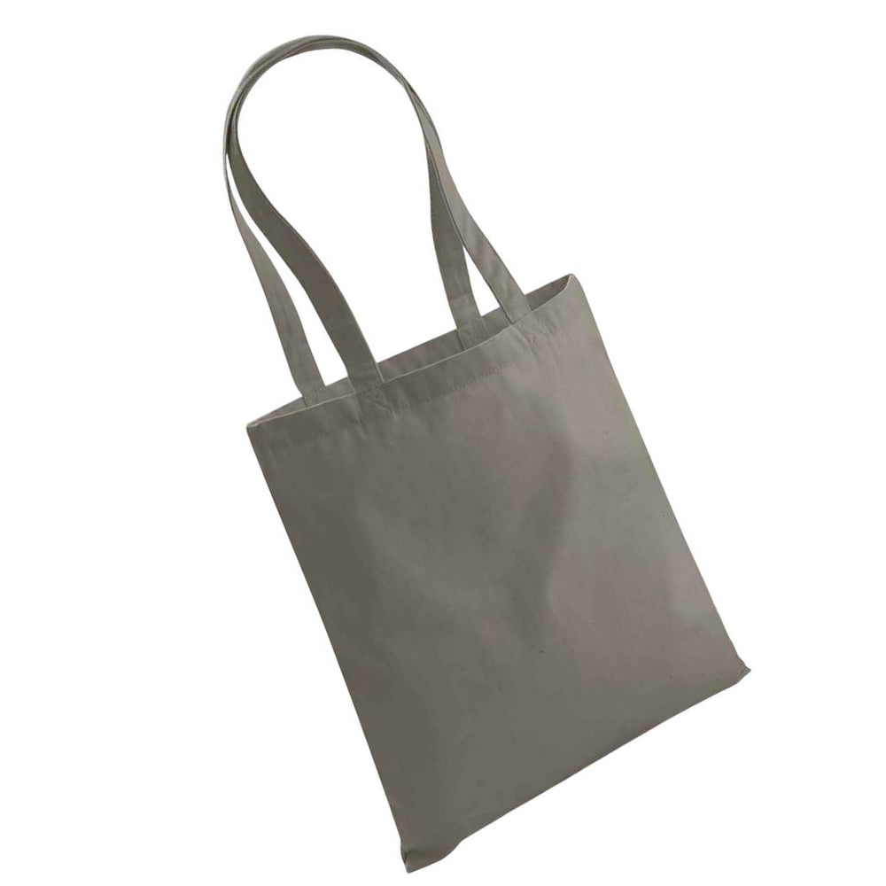 Mushroom - Back - Westford Mill EarthAware Organic Bag For Life Tote Bag
