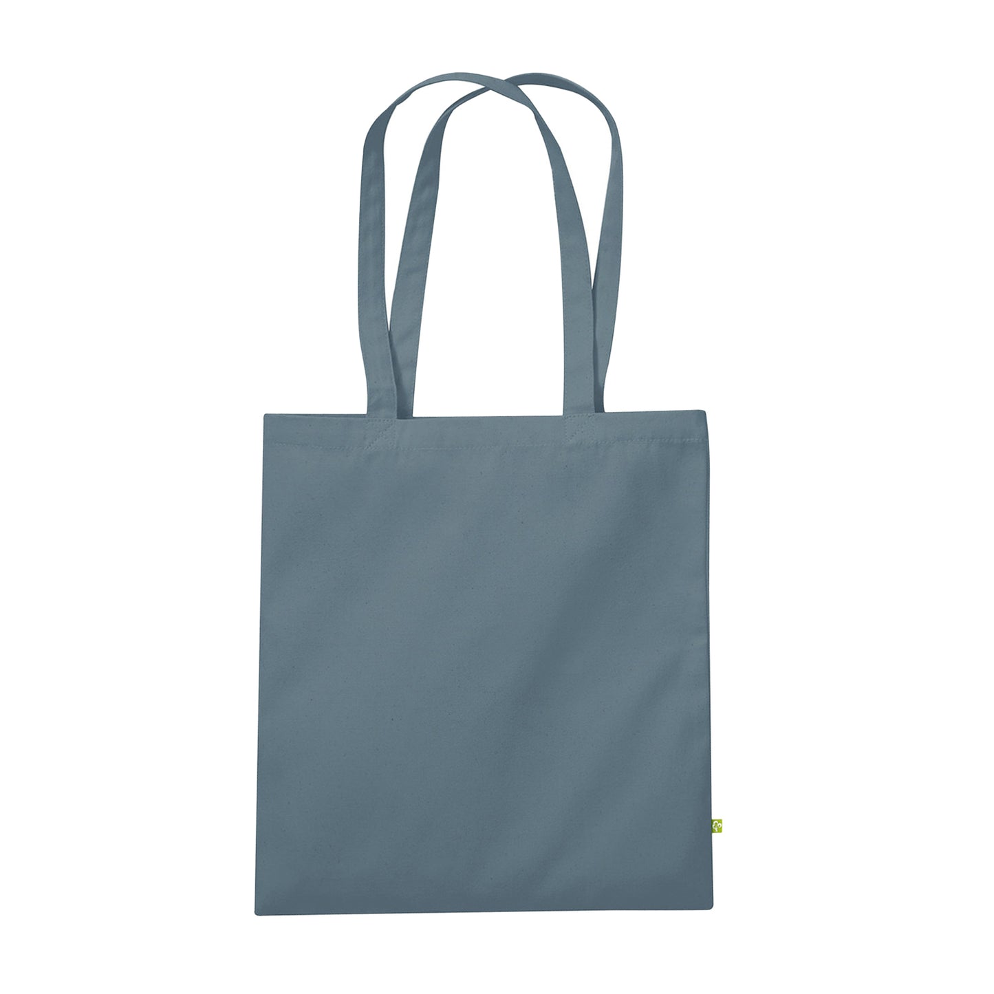 Dusty Blue - Back - Westford Mill EarthAware Organic Bag For Life Tote Bag