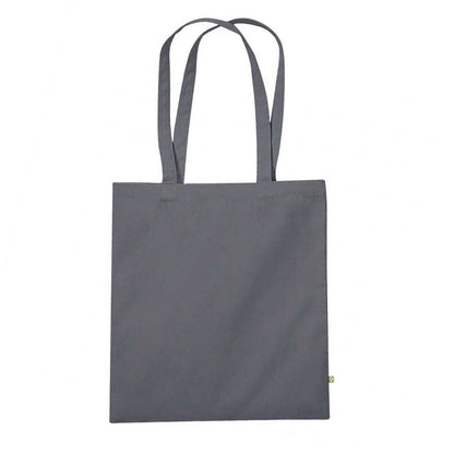 Graphite Grey - Front - Westford Mill EarthAware Organic Bag For Life Tote Bag