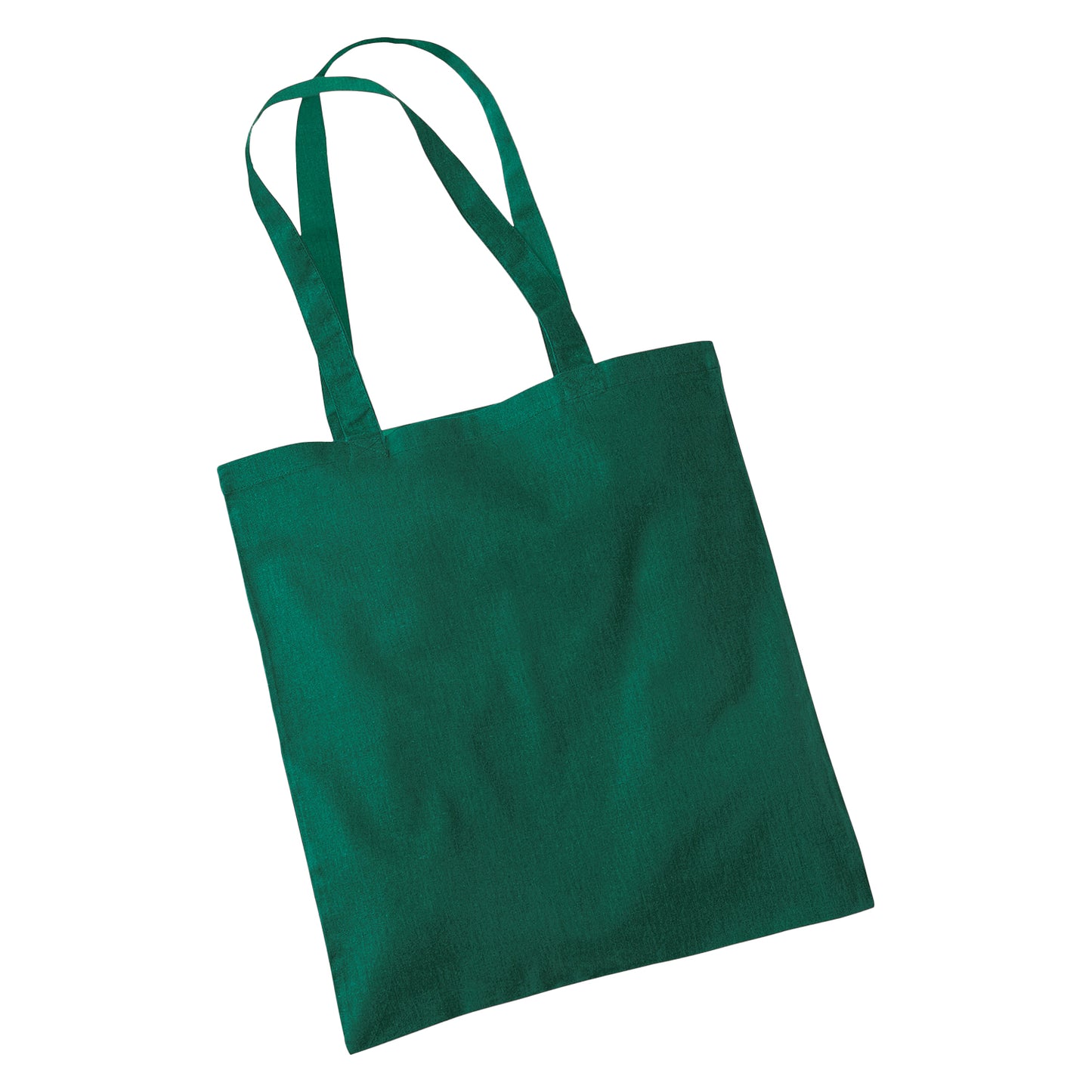 Bottle Green - Back - Westford Mill Bag For Life Long Handle Tote Bag