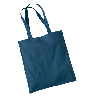 Petrol - Back - Westford Mill Bag For Life Long Handle Tote Bag