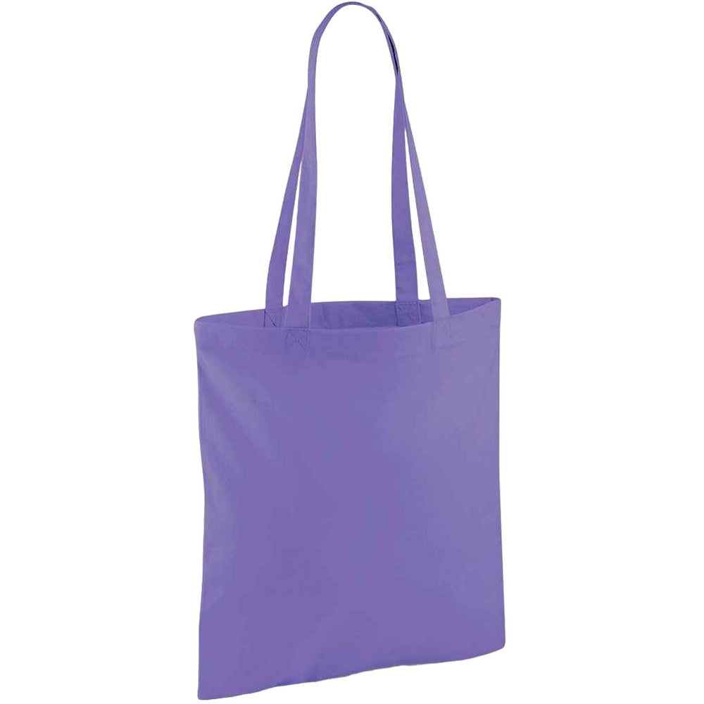 Violet - Front - Westford Mill Bag For Life Long Handle Tote Bag
