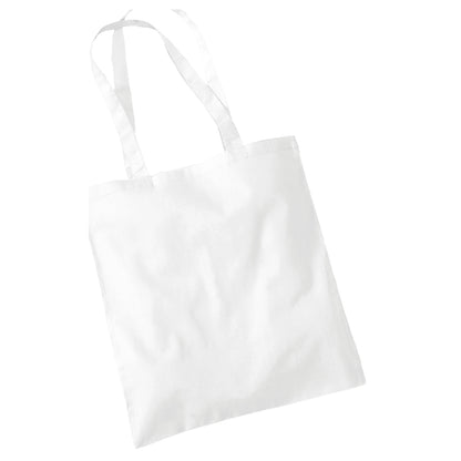 White - Back - Westford Mill Bag For Life Long Handle Tote Bag