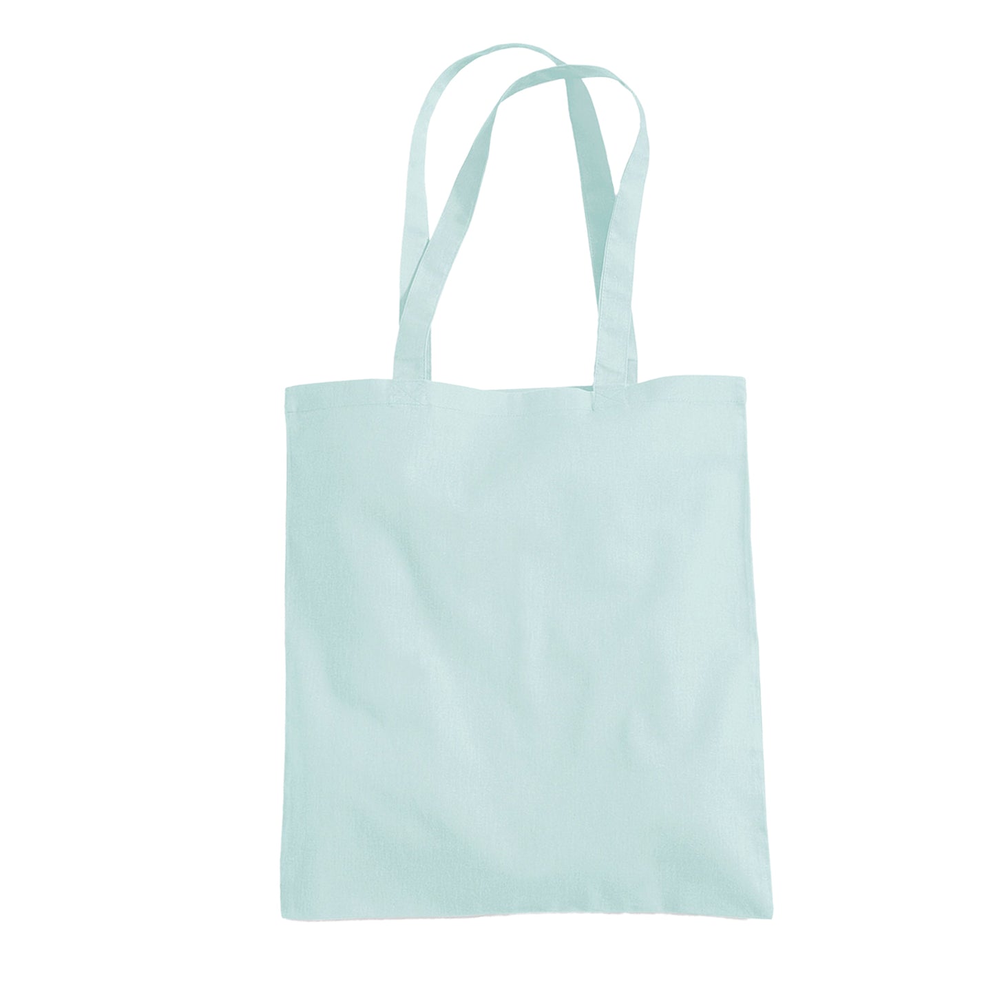 Pastel Mint - Back - Westford Mill Bag For Life Long Handle Tote Bag