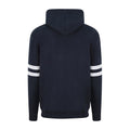 New French Navy-Heather Grey - Back - Awdis Mens Game Day Hoodie