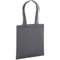 Graphite Grey - Front - Westford Mill Premium Organic Cotton Tote Bag